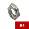 DIN 439 Alacsony anya, A4, Saválló, M 4