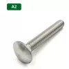 DIN 603 Kapupántcsavar, A2, Rozsdamentes, M 5x20