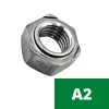 DIN 929 Hatlapú hegeszthető anya, A2, Rozsdamentes, M 10