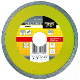   Gyémánt vágókorong Mars folytonos éllel 230 mm (csempe, burkolólap)