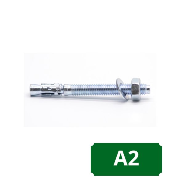 Alapcsavar A2, Rozsdamentes M 12x110