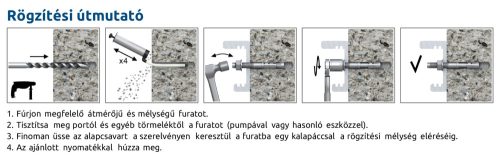 Alapcsavar (nem minősített), horganyzott M 16x300