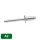 DIN 7337 nyitott Popszegecs, A2, Rozsdamentes, 3x8