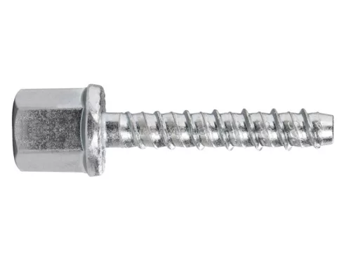 Hatlapfejű betoncsavar M10 belső menettel 7,5x55 (furat:6 mm)