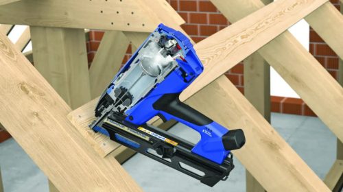 Szögbelövő ácsmunkákhoz, gázos, akkuval (Gázpatronos keretszögező) R-WW90II