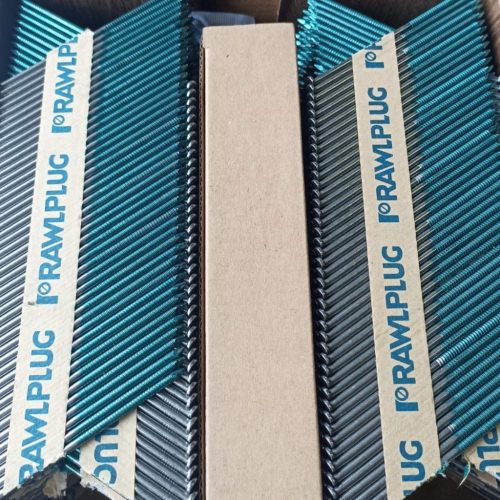 Síktáras gépiszeg 34 fokos 2,8x75 GYŰRŰS, 3300 db/doboz (RAWL)