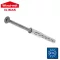   Keretrögzítő süllyesztettperemű dübel, süllyesztettfejű csavarral (TORX) 8x80