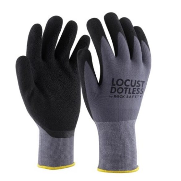 Nylon/spandex szerelőkesztyű mikro habnitril tenyérmártással Méret: 9