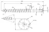 Talajcsavar M 76x1600 - 3 - M16