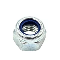  Horganyzott hatlapú műanyagbetétes önzáró anya (DIN 985)