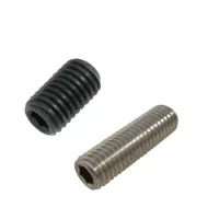 Lapos végű belsőkulcsnyílású hernyócsavar (DIN 913)