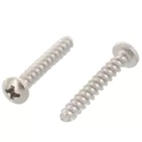  Domborúfejű csavar müanyagba rozsdamentes (A2)