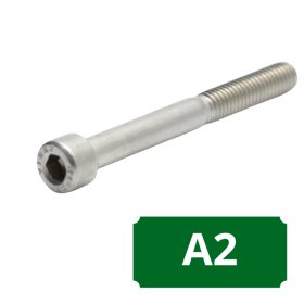 Rozsdamentes (A2) belső kulcsnyílású hengeresfejű csavar (DIN 912)