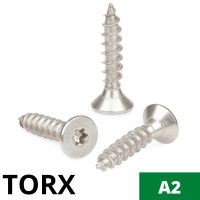 Rozsdamentes A2 süllyesztettfejű faforgácslap csavar TORX