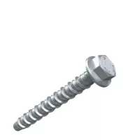 Hatlapfejű betoncsavar, horganyzott